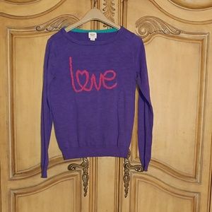 Love sweater top